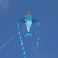 57  Inch Tall Nylon Narwhal Kite