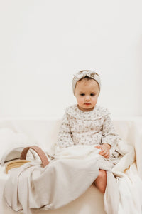 Oat Ribbed Toddler Blanket - BIG FRENCHIES