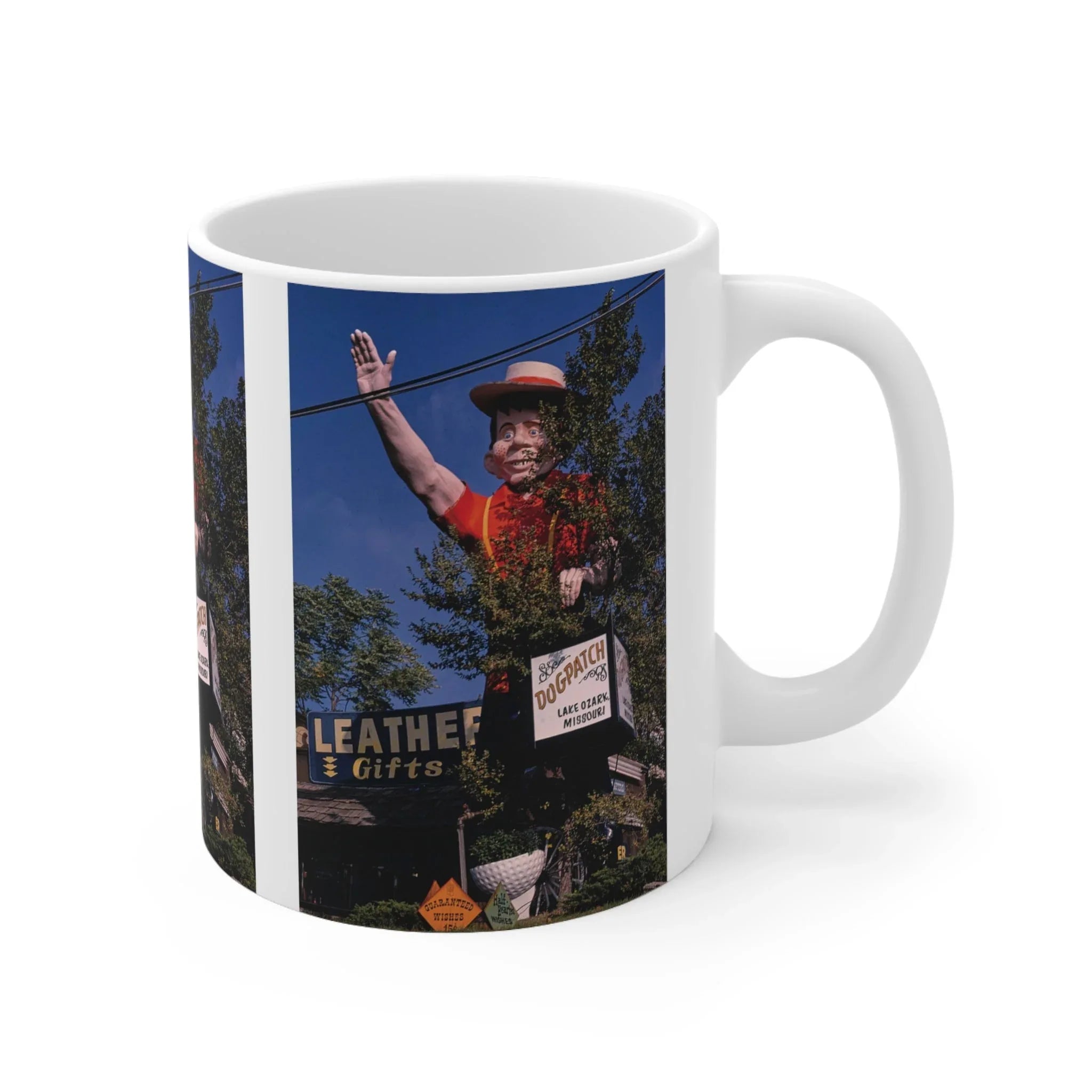 ROADSIDE MUGS - Dog Patch Ceramic Mug 11oz - BIG FRENCHIES