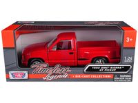 1992 GMC Sierra GT Red Pickup Truck 1/24 Diecast Model by Motormax