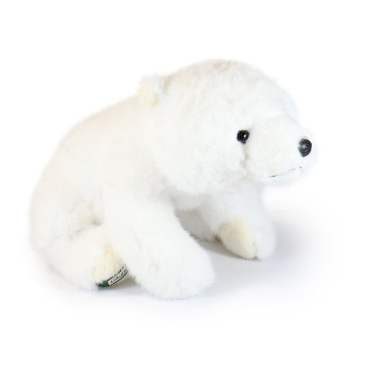 13-inch White Frosty Bear