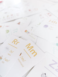 Letter Sounds Phonics Flashcards