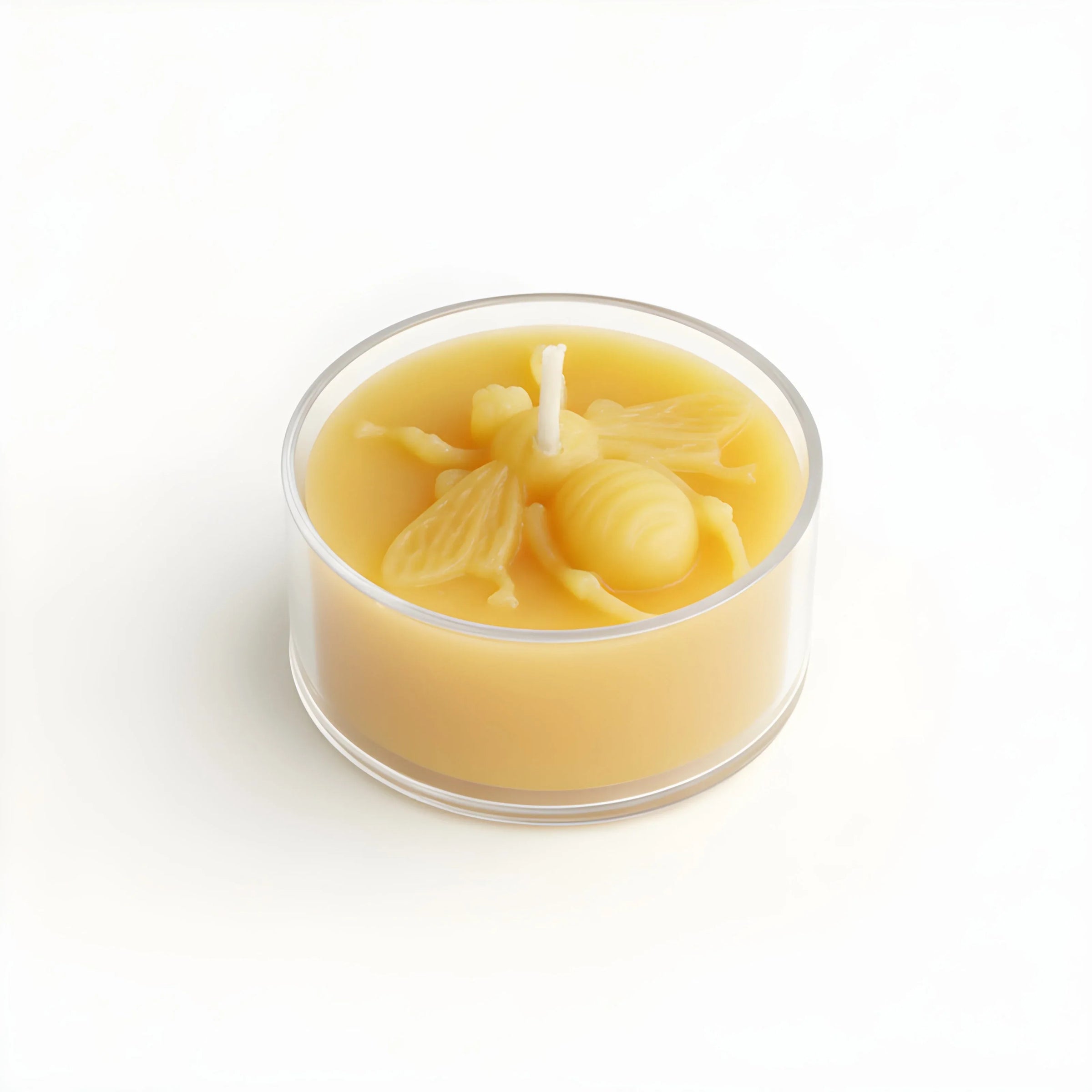 Honey Bee Tealight Beeswax Candles - BIG FRENCHIES