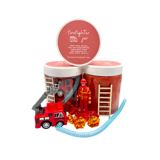 Firetruck Playdough Sensory Toy Kit - BIG FRENCHIES