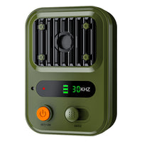 Black-Green Color Options -- 1Pc Ultrasonic Anti-Barking Device Rechargeable Auto Dog Bark Control Deterrent Box Trainin