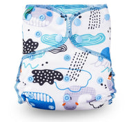 Baby Cloth Diaper Reusable Heavy Wetter Hybrid Waterproof Bamboo Washable Baby Nappy Diapers For Girls and Boys Baby - BIG FRENCHIES