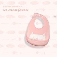 Baby Waterproof And Stain-resistant Food-grade Silicone Bib