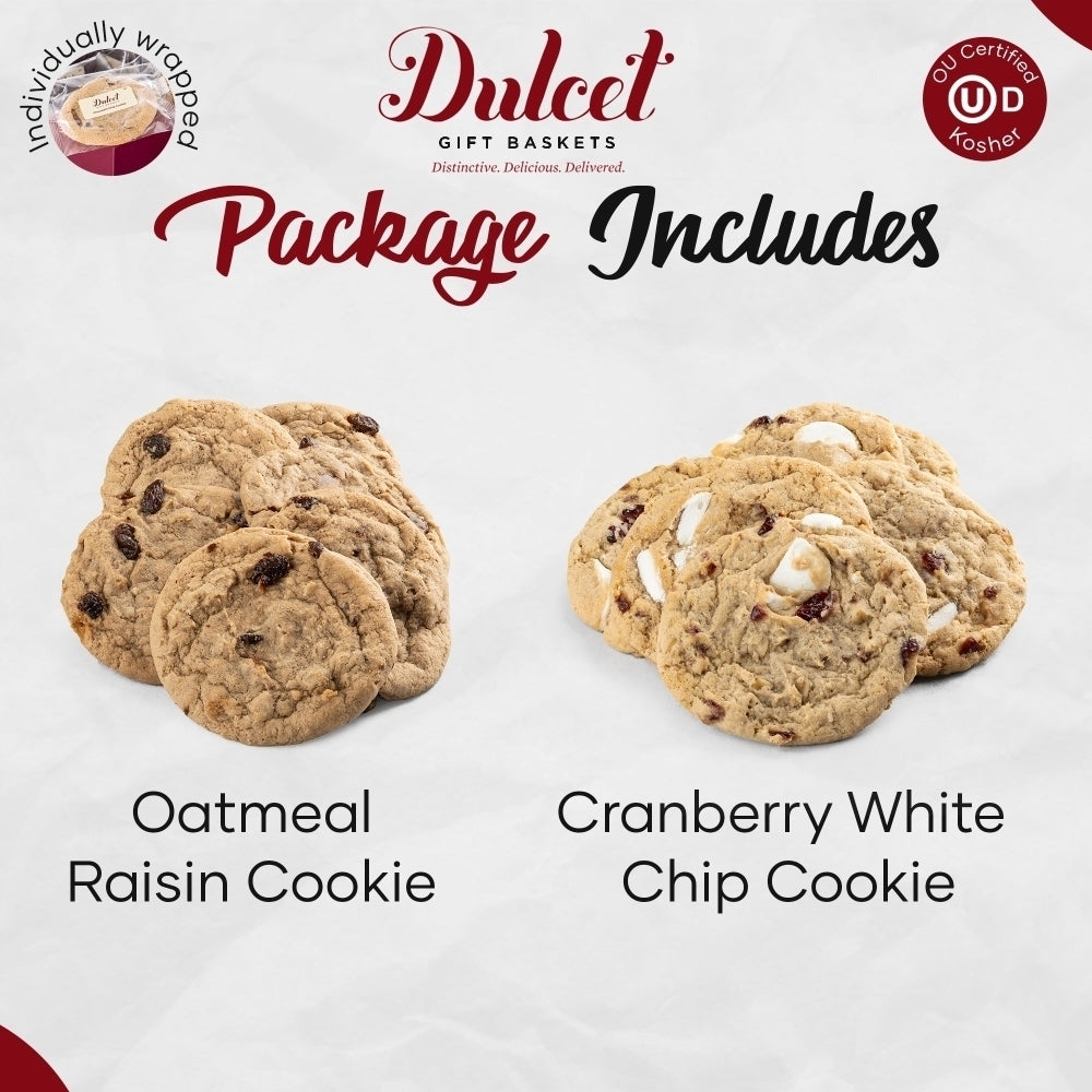 All time Favorite Oatmeal Raisin and Cranberry White Chip Cookie Gift - BIG FRENCHIES