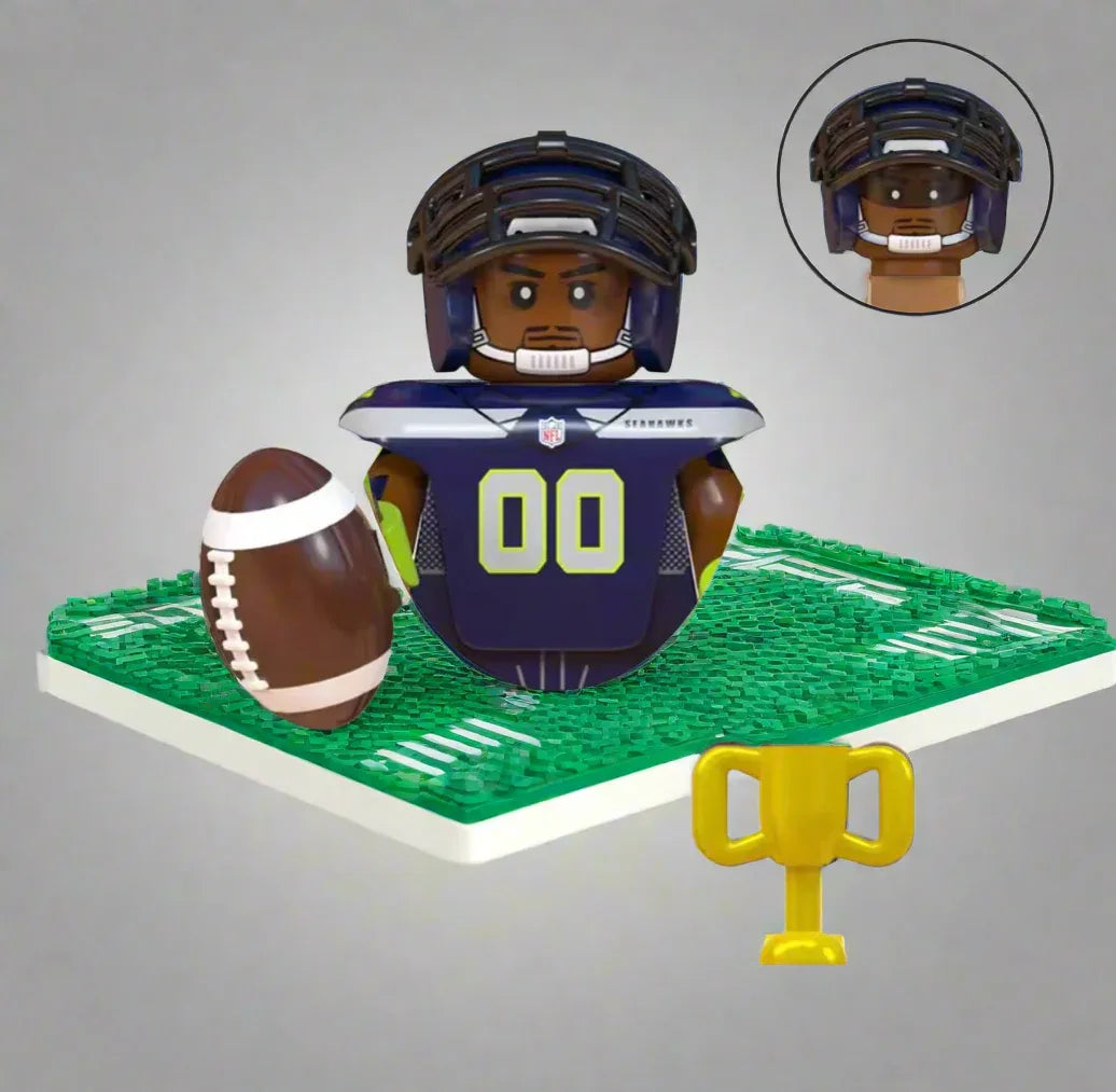 Seattle Seahawks Team Minifigure - BIG FRENCHIES