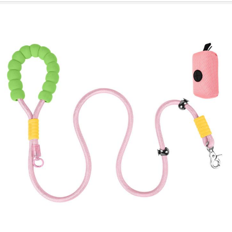 Explosion-proof Dog Leash For Small And Medium-sized Dogs, Suitable For Corgi, Border Collie, Shiba Inu, Dog Walking Col