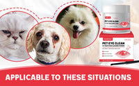 Pet Tear Stain Removal Powder - Natural And Gentle Formula, Eye And Fur Care, Tear Stain Removal And Brightening, An Ess