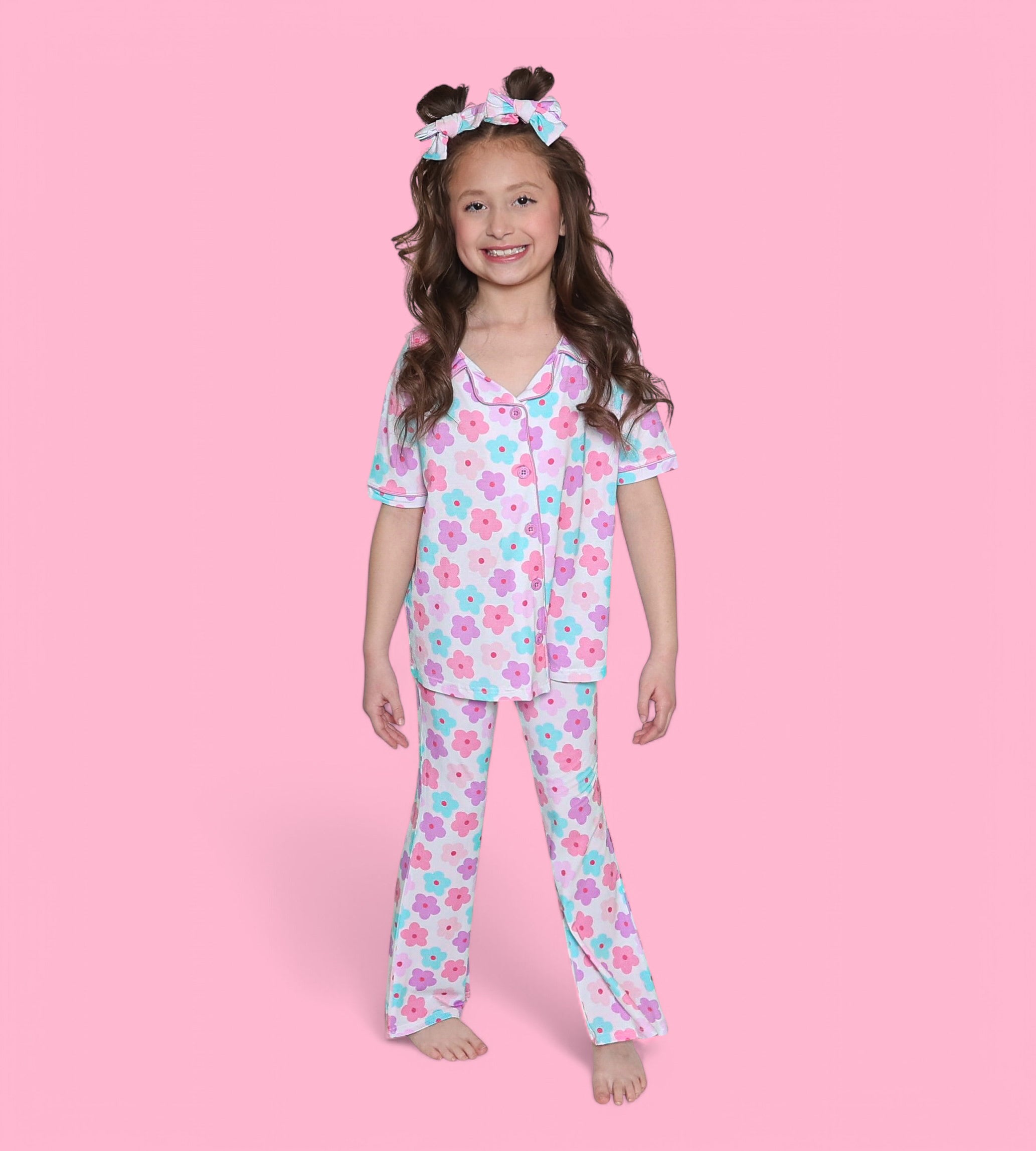 VIOLET FIELDS DREAM GIRL'S FLARE SET