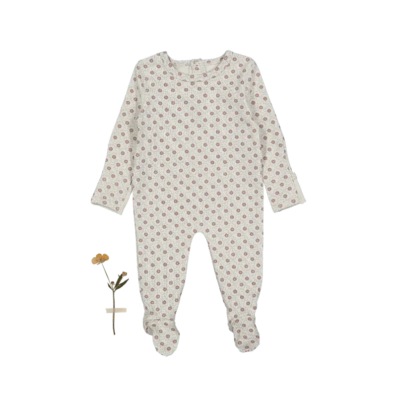 The Printed Romper - Emma Mauve - BIG FRENCHIES