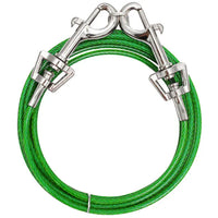Boss Pet Snap Around Tree Tie Out Cable 20ft For Dogs Up to 10 lb
