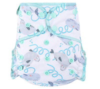 Baby Cloth Diaper Reusable Heavy Wetter Hybrid Waterproof Bamboo Washable Baby Nappy Diapers For Girls and Boys Baby - BIG FRENCHIES