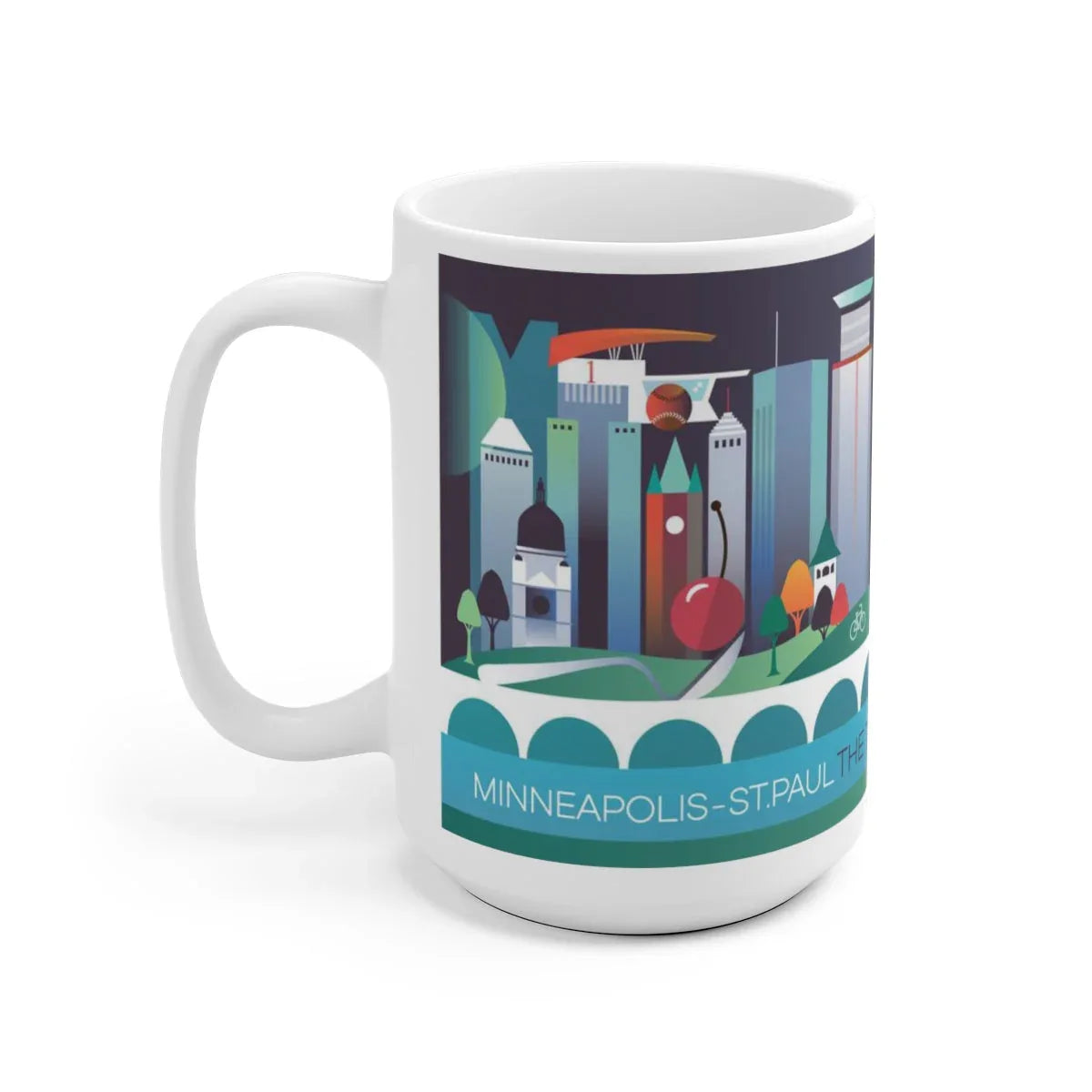 MINNEAPOLIS-ST. PAUL 11 OZ OR 15 OZ CERAMIC MUG - BIG FRENCHIES