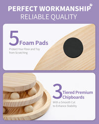 Indoor Cat Soft Scratching Board And Interactive Ball Track Toy Cat Rest And Grooming Supplies