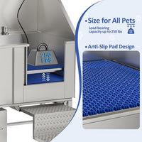 50inStainless Steel Dog Washing Station