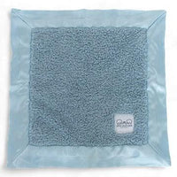 Classic Satin Border Lovey - Powder Blue - BIG FRENCHIES