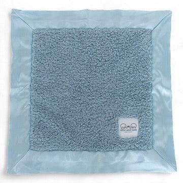 Classic Satin Border Lovey - Powder Blue - BIG FRENCHIES