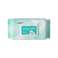 Pet Wet Wipes 100 Sheets for Cats and Dogs Eye Cleaning Tear Stain Wipes Extra Large and Thick Cat and Dog Supplies