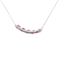 .73ct Ruby Diamond Fashion Pendants 10KT White Gold