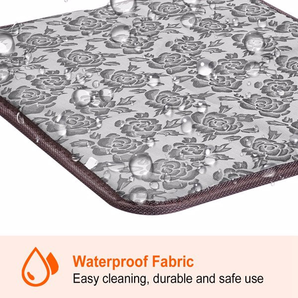 Pet Heating Pad, Waterproof Adjustable Warm Blanket, With Anti Bite Steel Rope Box