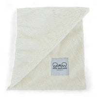 Luxury Satin Border Blanket - Ivory - BIG FRENCHIES