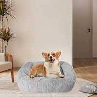 Best Washable Gray Plush Beds for Cats and Dogs - BIG FRENCHIES