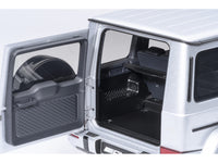 2019 Mercedes-Benz AMG G63 Iridium Silver Metallic 1/18 Model Car by Autoart