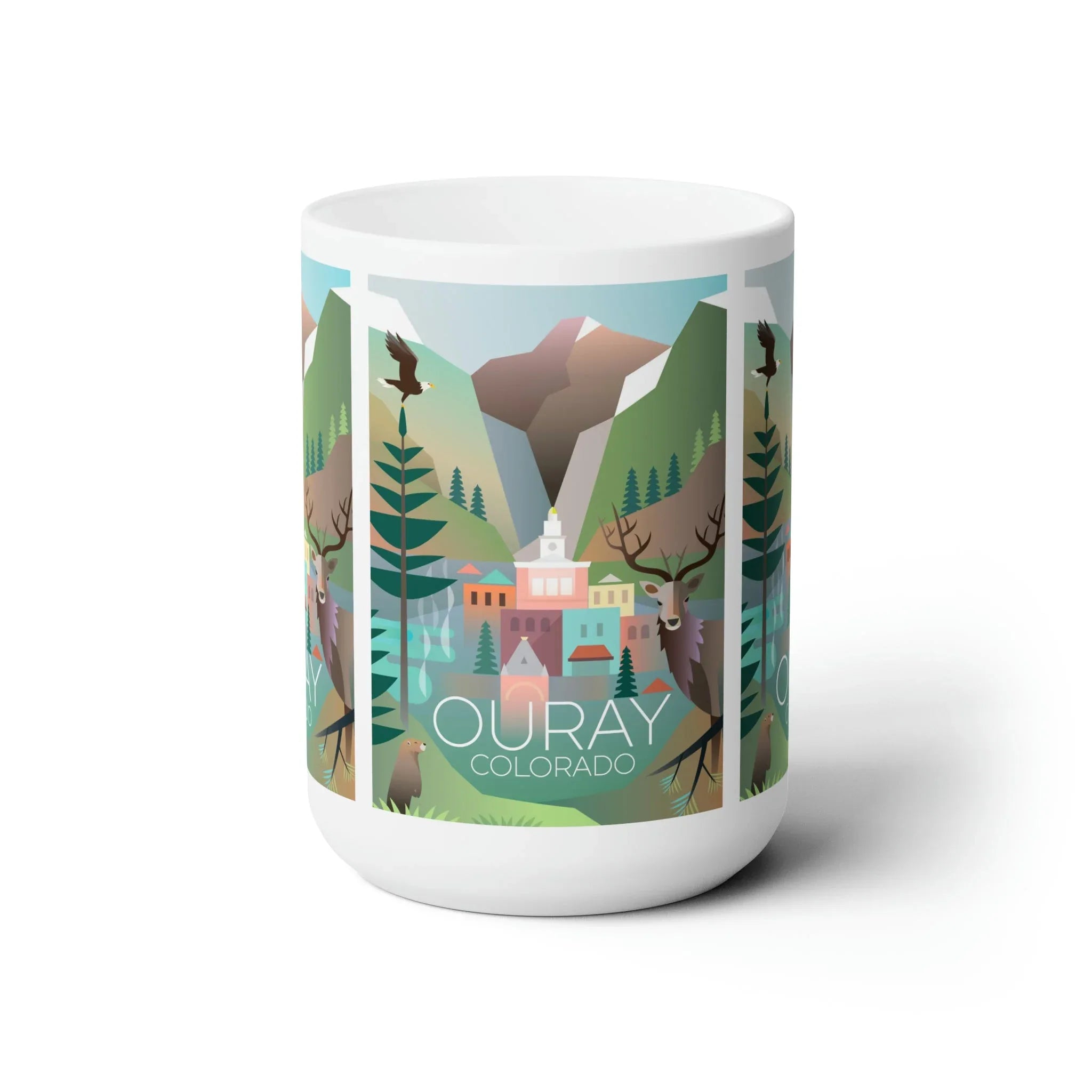 Ouray Ceramic Mug 11oz or 15oz - BIG FRENCHIES