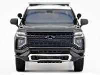 2025 Chevrolet Tahoe Police Pursuit Vehicle "Los Angeles Police Department (LAPD)" Black and White "Law Enforcement and Public Service" Series 1/24 Diecast Model Car by Motormax