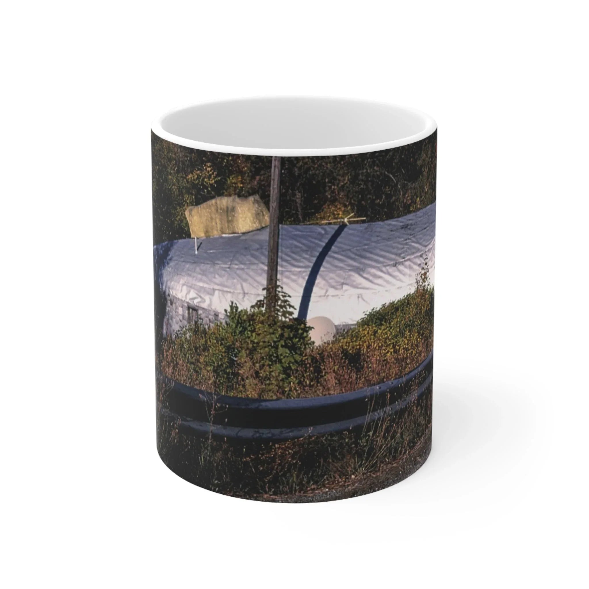 ROADSIDE MUGS - Fish Inn Ceramic Mug 11oz - BIG FRENCHIES