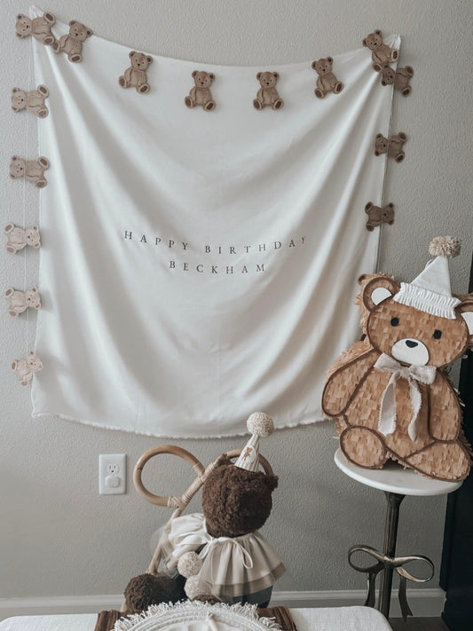 Birthday teddy bear