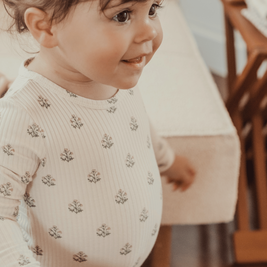 The Printed Romper - Zara Pink