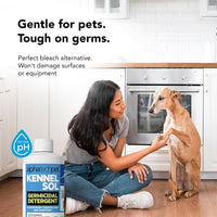 KennelSol Dog Crate Cleaner & Disinfectant | EPA-Registered Parvo Cleaner 16 oz