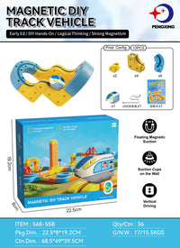 Childrens Electric Magnetic Levitation Track Building Toy