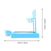 MEACAOFG Mini Desktop Basketball Game Stand Double Finger Slingshot Shooting Machine Children's Parent-Child Interactive Educational Toys