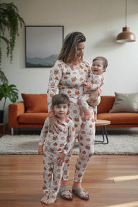 Pumpkin Spice (Convertible Zip Footies) - BIG FRENCHIES