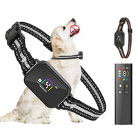 1Pc 2 In 1 Dog Shock And Bark Collar Dog Training Collar With Remote Rechargeable IP68 Waterproof With 3 Channels For Me