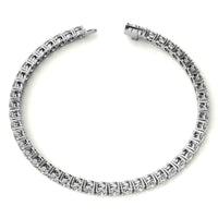 6.5 CTW Lab Grown Diamond (G/VS) Tennis Bracelet in Choice of 14k White or Yellow Gold - AGI Certified