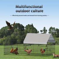 Pointed Wire Chicken Coop For Poultry Breeding