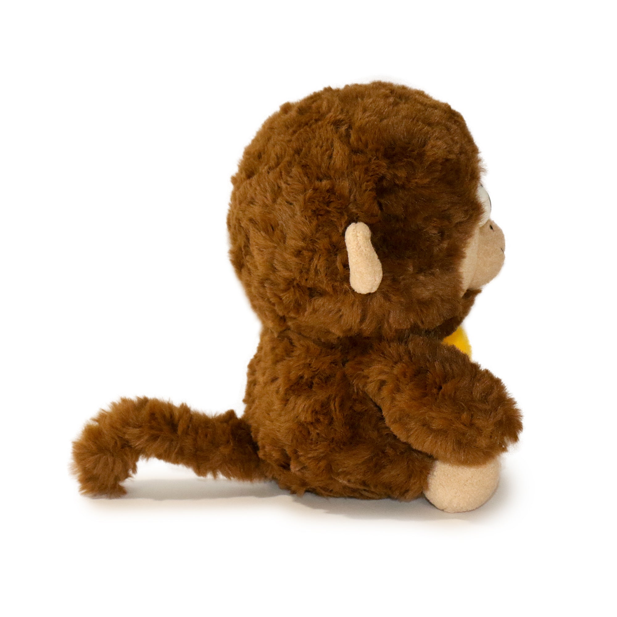 9-inch Brown Bongo Monkey with Yellow Banana