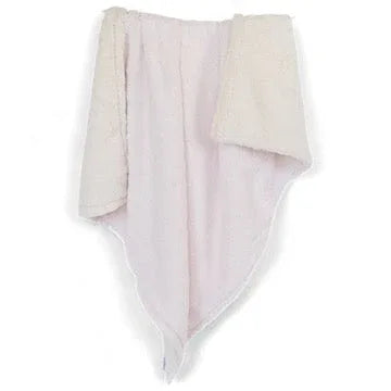 Luxury Duo Borderless Blanket - Pink/Ivory - BIG FRENCHIES
