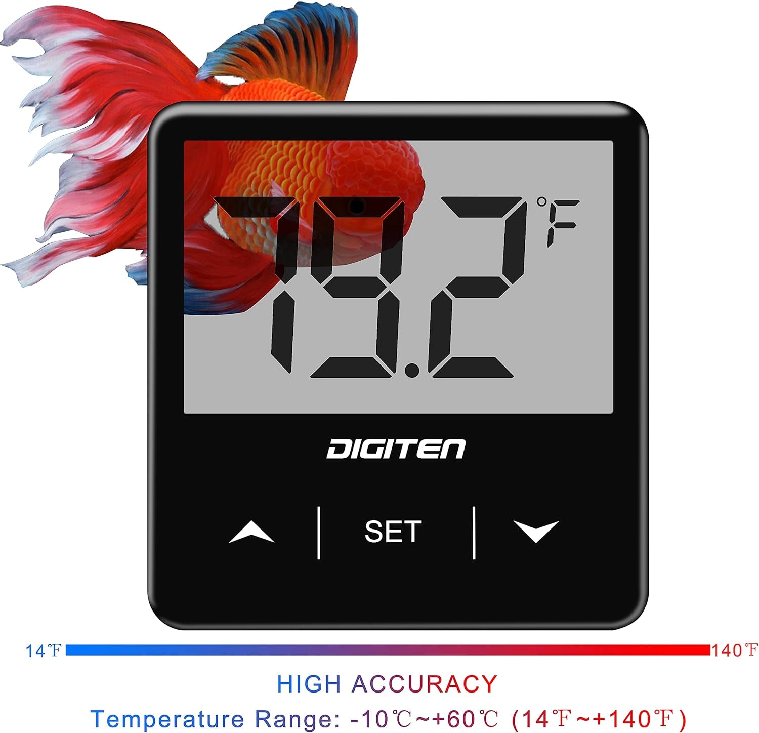 Digital Aquarium Thermometer - BIG FRENCHIES