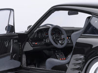 Porsche 911 (930) Turbo "Blackbird" Black "Wangan Midnight - Comic #1 Version" Manga 1/18 Model Car by Autoart