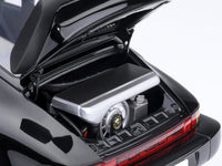 Porsche 911 (930) Turbo "Blackbird" Black "Wangan Midnight - Comic #1 Version" Manga 1/18 Model Car by Autoart