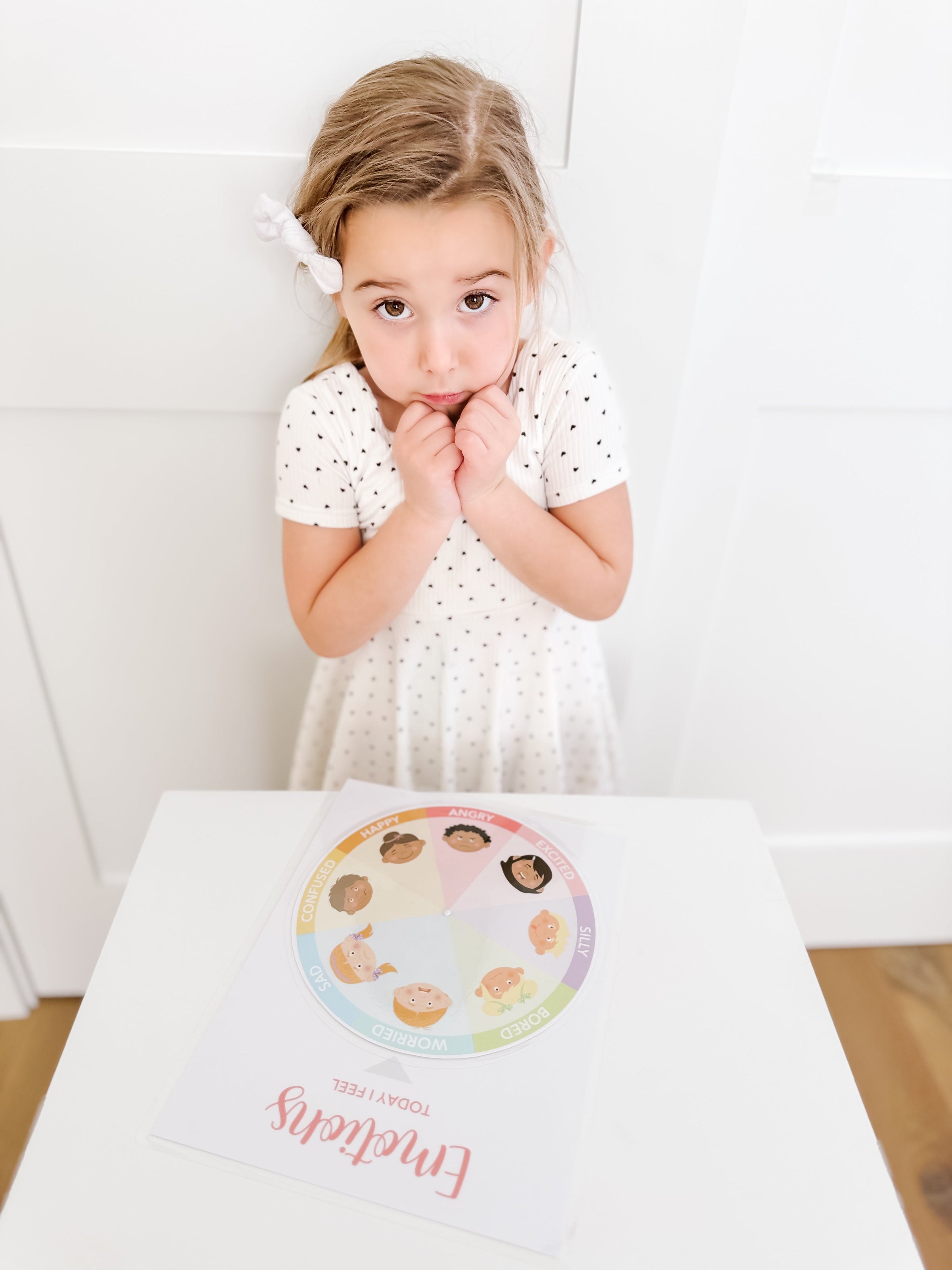 Learning Wheel Spinner Printable Dramatic Play