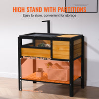 Wooden Tortoise House Tortoise Habitat Indoor & Outdoor For Lizards Snakes