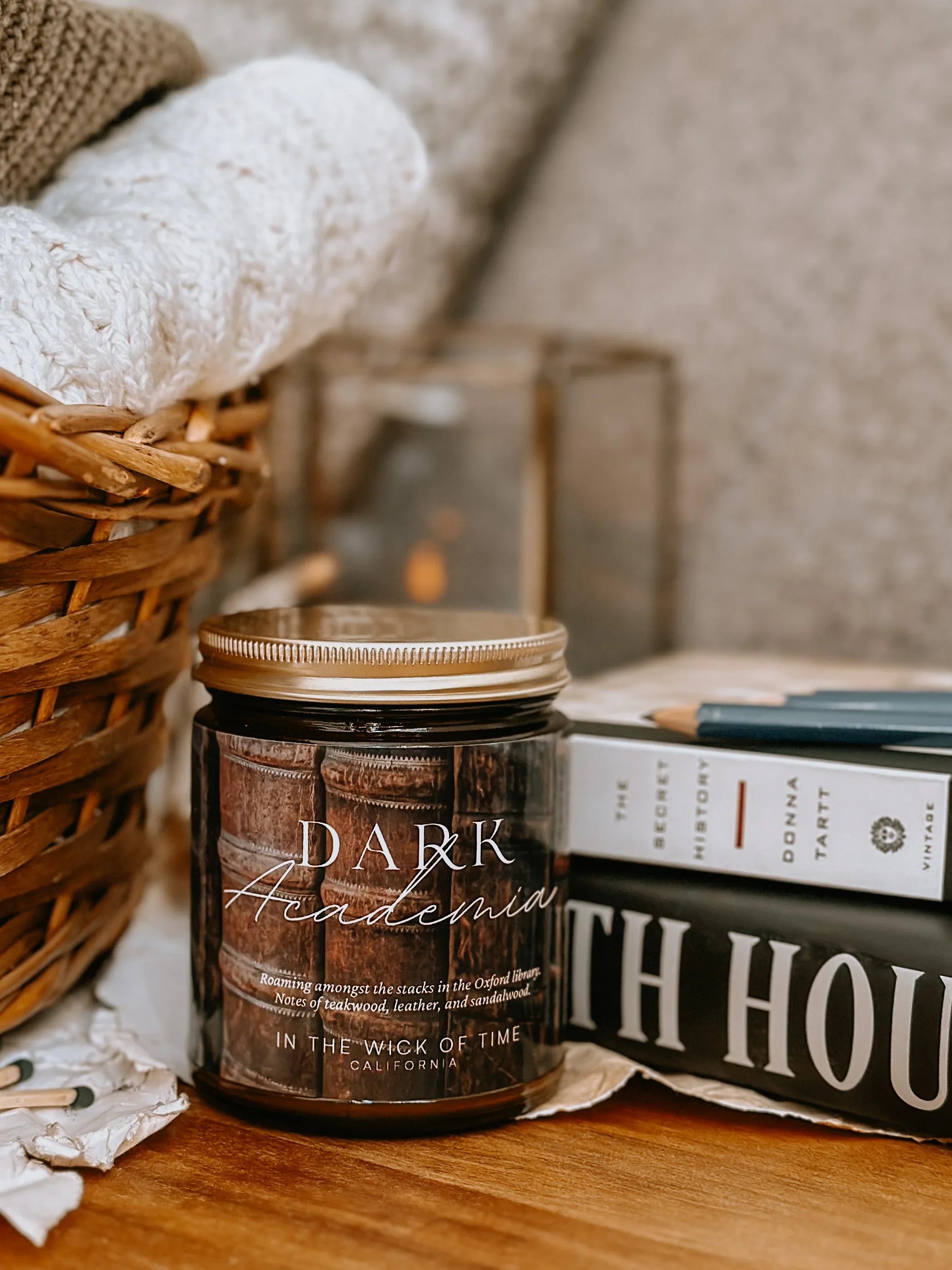 Dark Academia Candle - BIG FRENCHIES